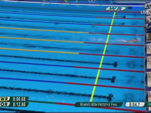 katie ledecky 800m freestyle