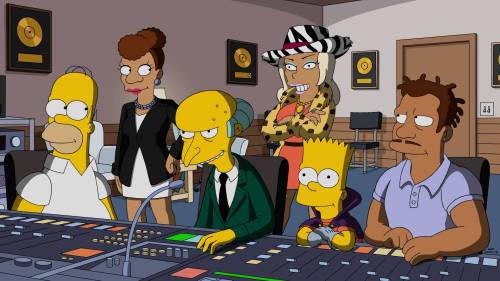 THE SIMPSONS: In the first-ever one-hour episode of THE SIMPSONS, featuring Emmy Award nominee Taraji P. Henson (EMPIRE), Snoop Dogg, Common and RZA as guest voices, Mr. Burns tries to relive his glory days, and crosses paths with a mysterious music mogul. After being conned by him and reduced to bankruptcy, Burns seeks revenge on the music producer with the help of Homer, Bart, rapper Jazzy James (guest voice Keegan-Michael Key) and the mogul’s ex-wife, Praline (guest voice Taraji P. Henson), along with Snoop Dogg, Common and RZA (guest-voicing as themselves) in the all-new “The Great Phatsby,” special one-hour episode of THE SIMPSONS airing Sunday, Jan. 15 (8:00-9:00 PM ET/PT) on FOX.  THE SIMPSONS ™ and © 2016 TCFFC ALL RIGHTS RESERVED. THE SIMPSONS ™ and © 2016 TCFFC ALL RIGHTS RESERVED. CR: FOX.